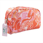 Personalised Large Marble Print Washbag For Her