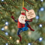 Personalised Spider Claus Christmas Bauble