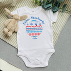 Personalised Skiing Baby Vest