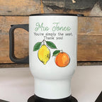Personalised Simply The Zest Teacher Travel Mug