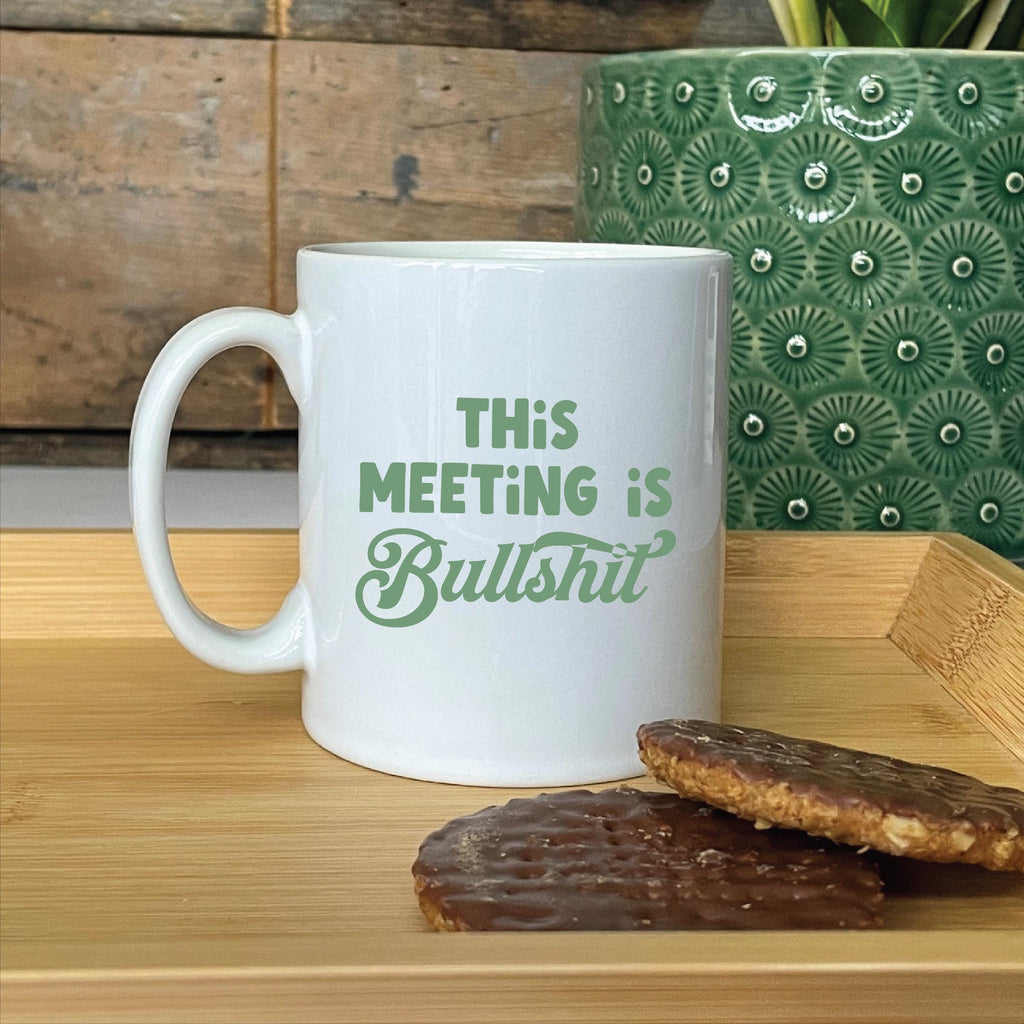 Personalised This Meeting Is Bullshit Mug