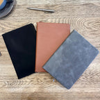 Personalised Faux Leather Teacher Notebook With Drawing Design