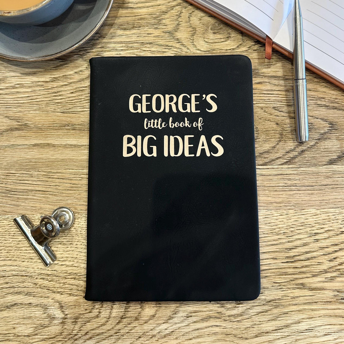 Personalised Little Book Of Big Ideas Notebook