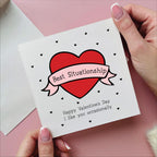 Personalised Situationship Valentine's Day Card