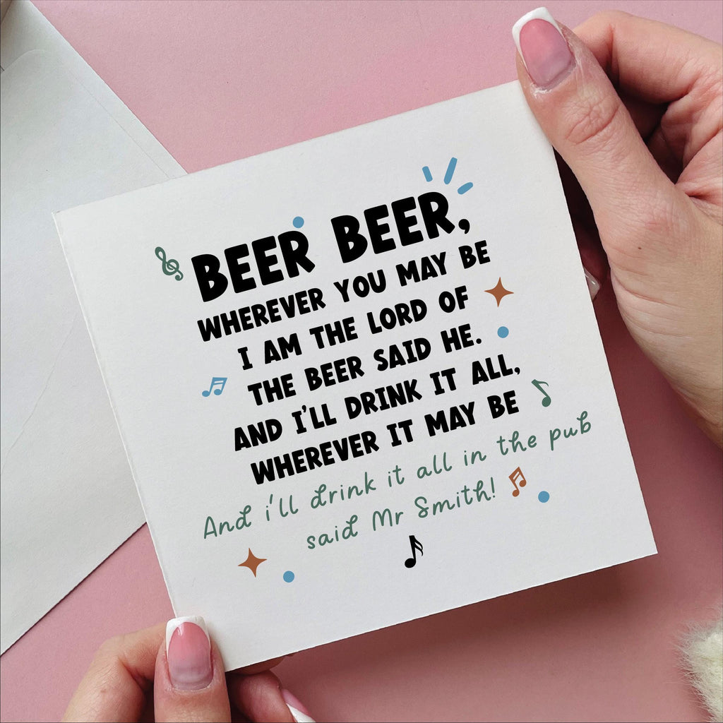 Personalised Lord Of The Dance Teacher Thank You Card