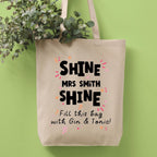 Personalised Shine Jesus Shine Teacher Tote Bag