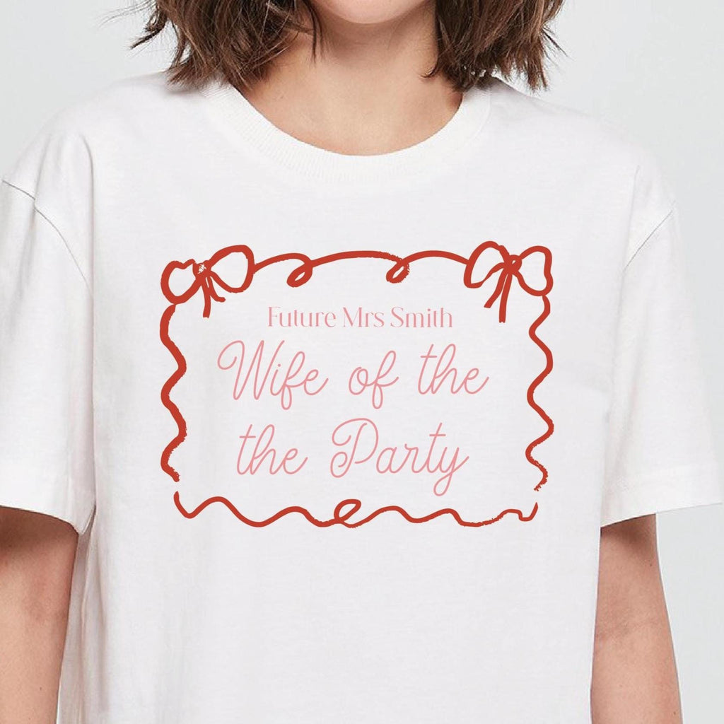 Wife Of The Party Hen Do T Shirt