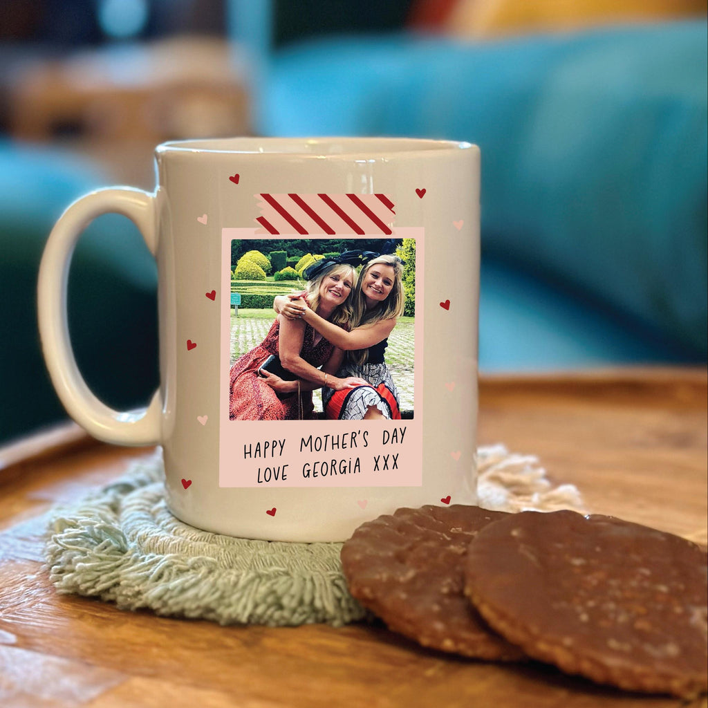 Personalised Mother Day Vintage Photo Mug