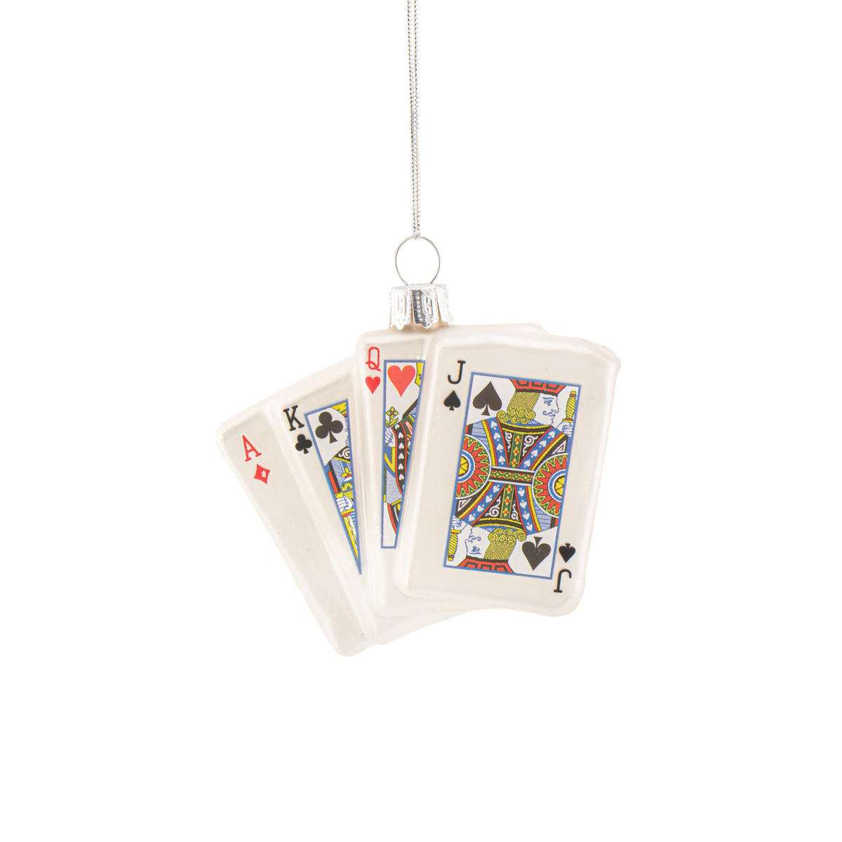 Personalised Playing Cards Bauble