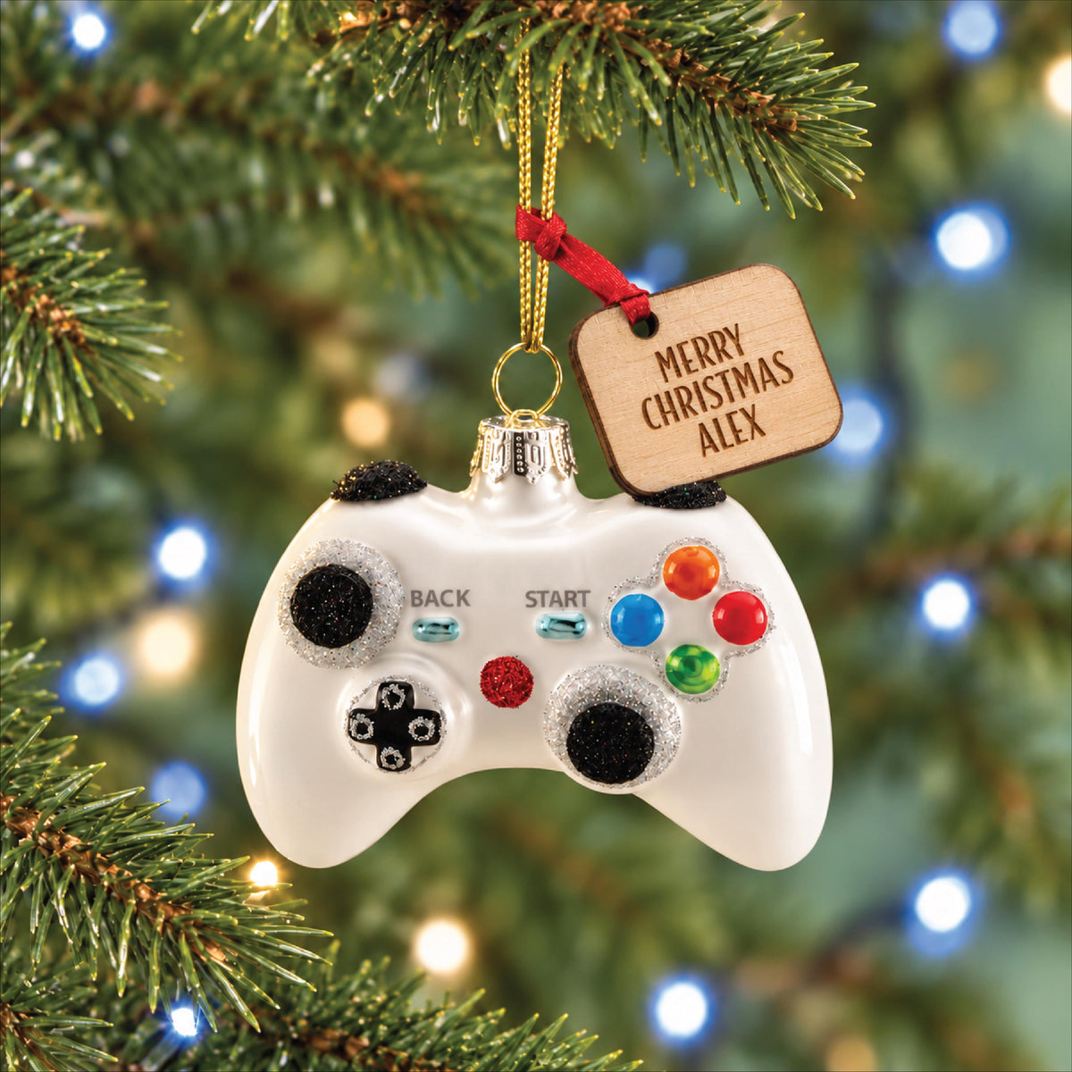 Personalise Game Controller Bauble