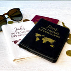 Personalised Worldwide Adventures Passport Cover