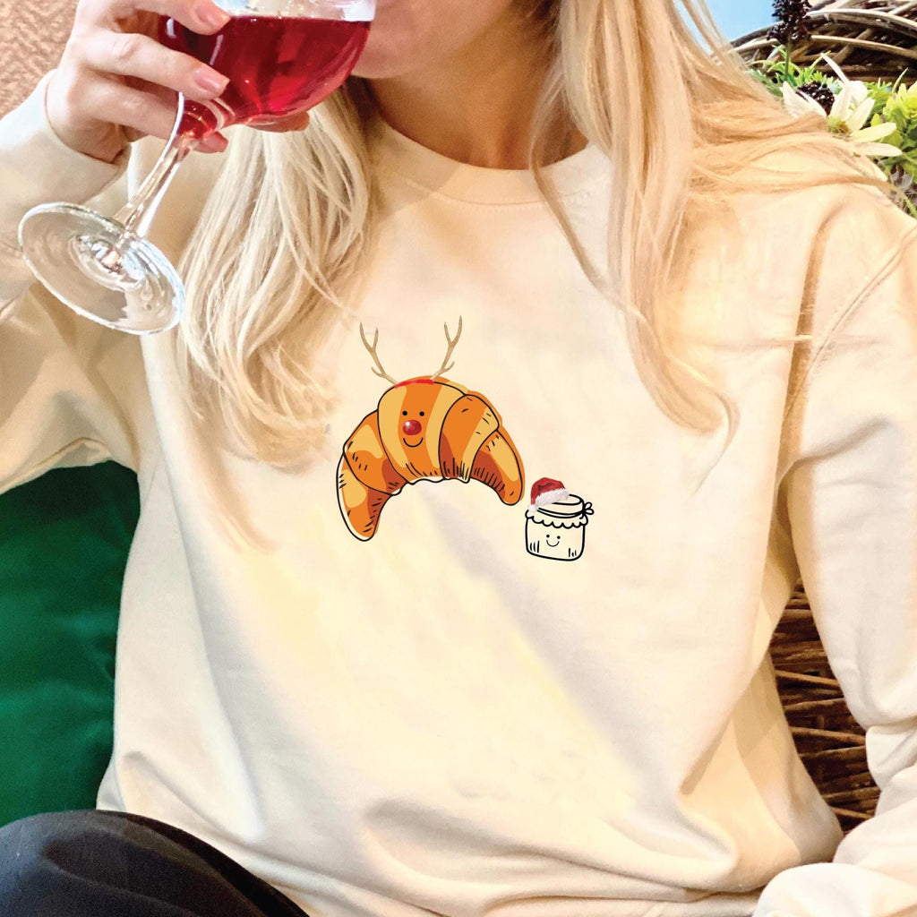 Croissant Christmas Jumper