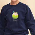 Kids Tennis Christmas Pudding Jumper