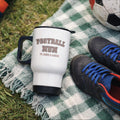 Personalised Football Mum Travel Coffee Cup