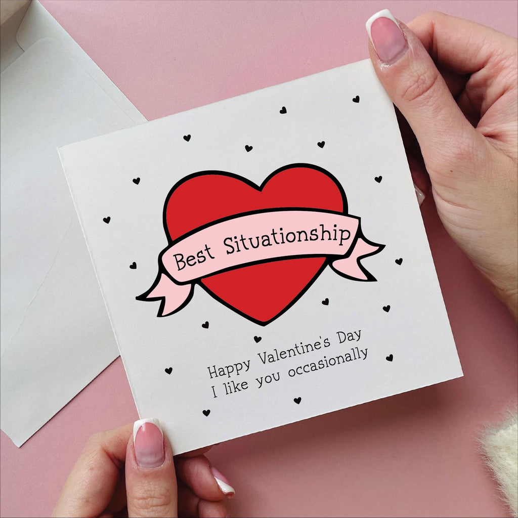 Personalised Situationship Valentine's Day Card