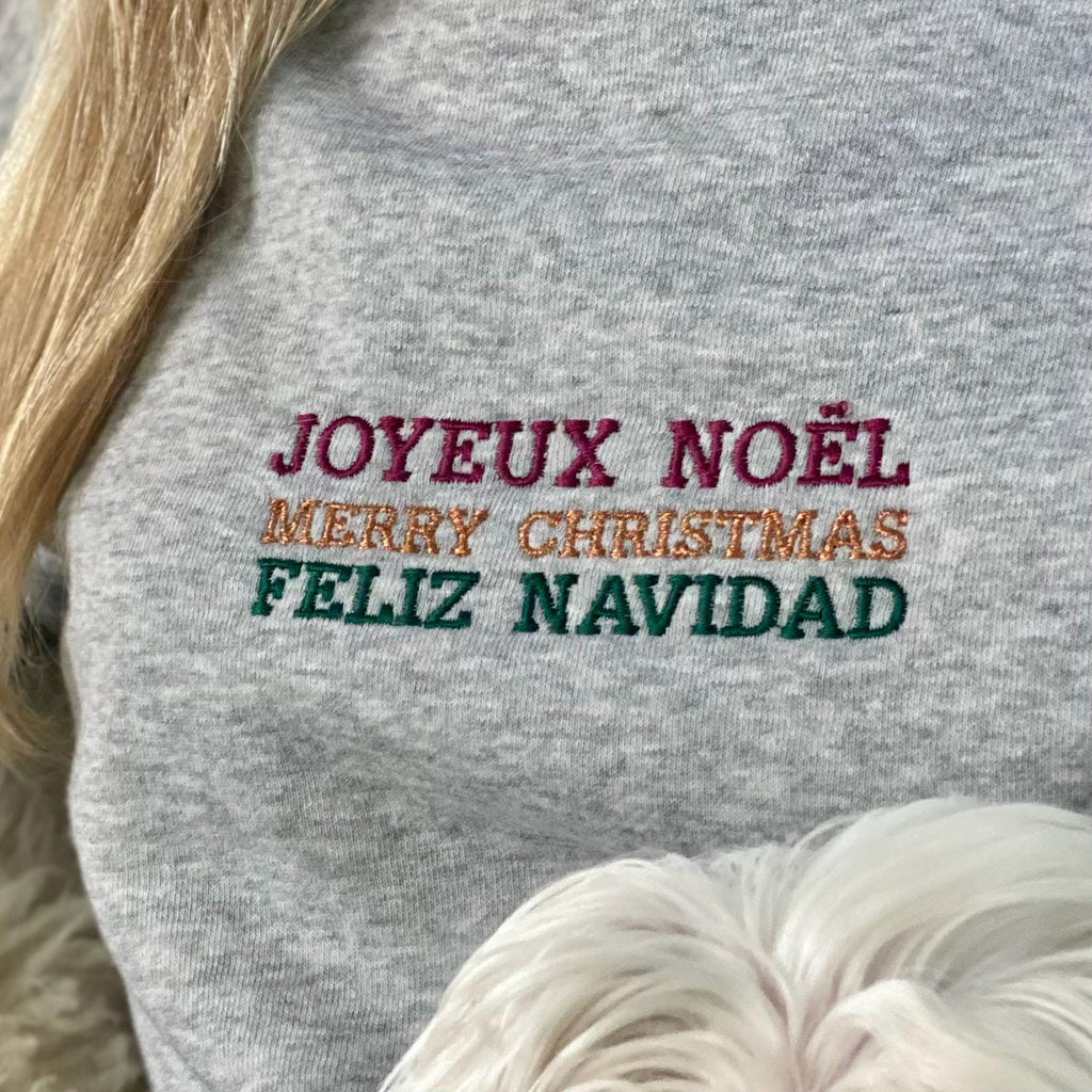 Foreign Language Christmas Jumper