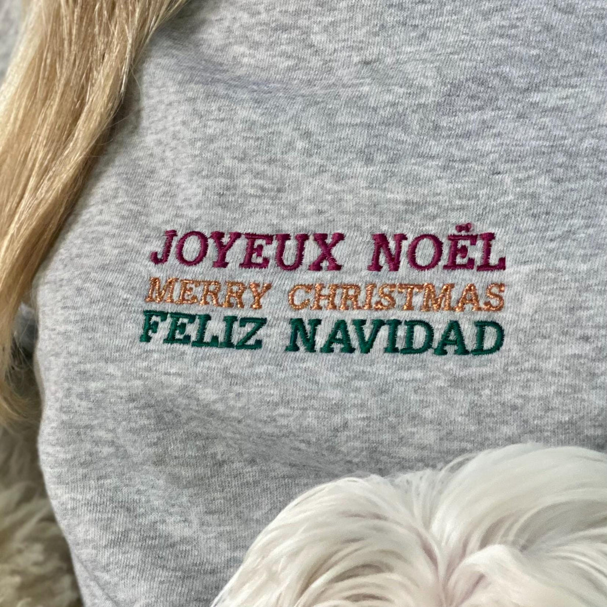 Foreign Language Christmas Jumper