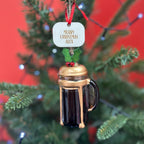 Personalised Coffee Cafetiere Christmas Decoration