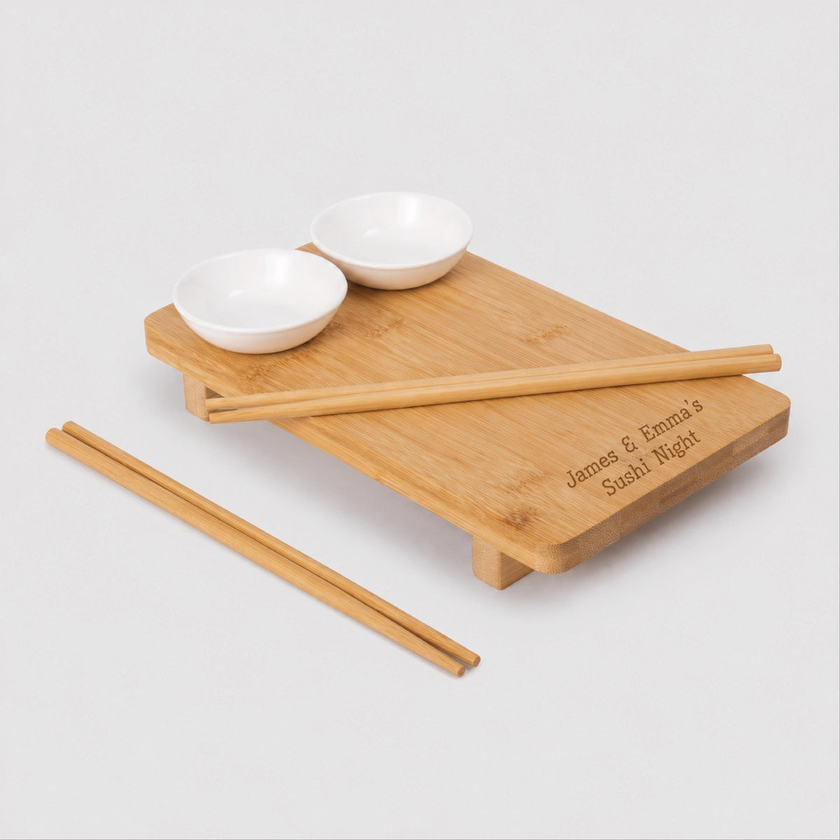 Personalised Sushi Serving Set For Two