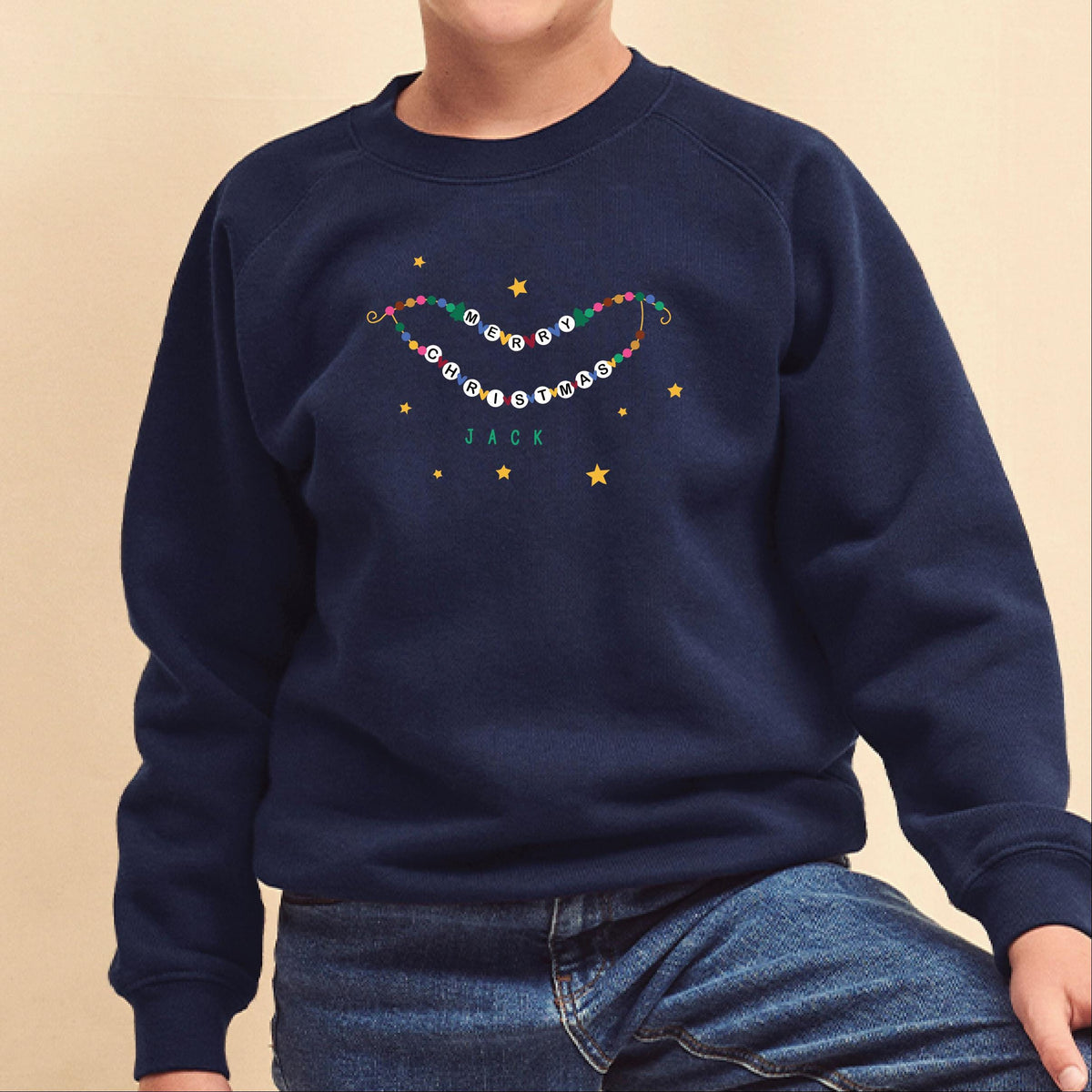 Personalised Kids Swiftie Christmas Jumper