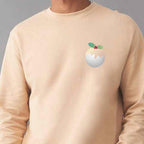 Personalised Golf Christmas Pudding Jumper