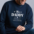 Personalised This Daddy Star Jumper