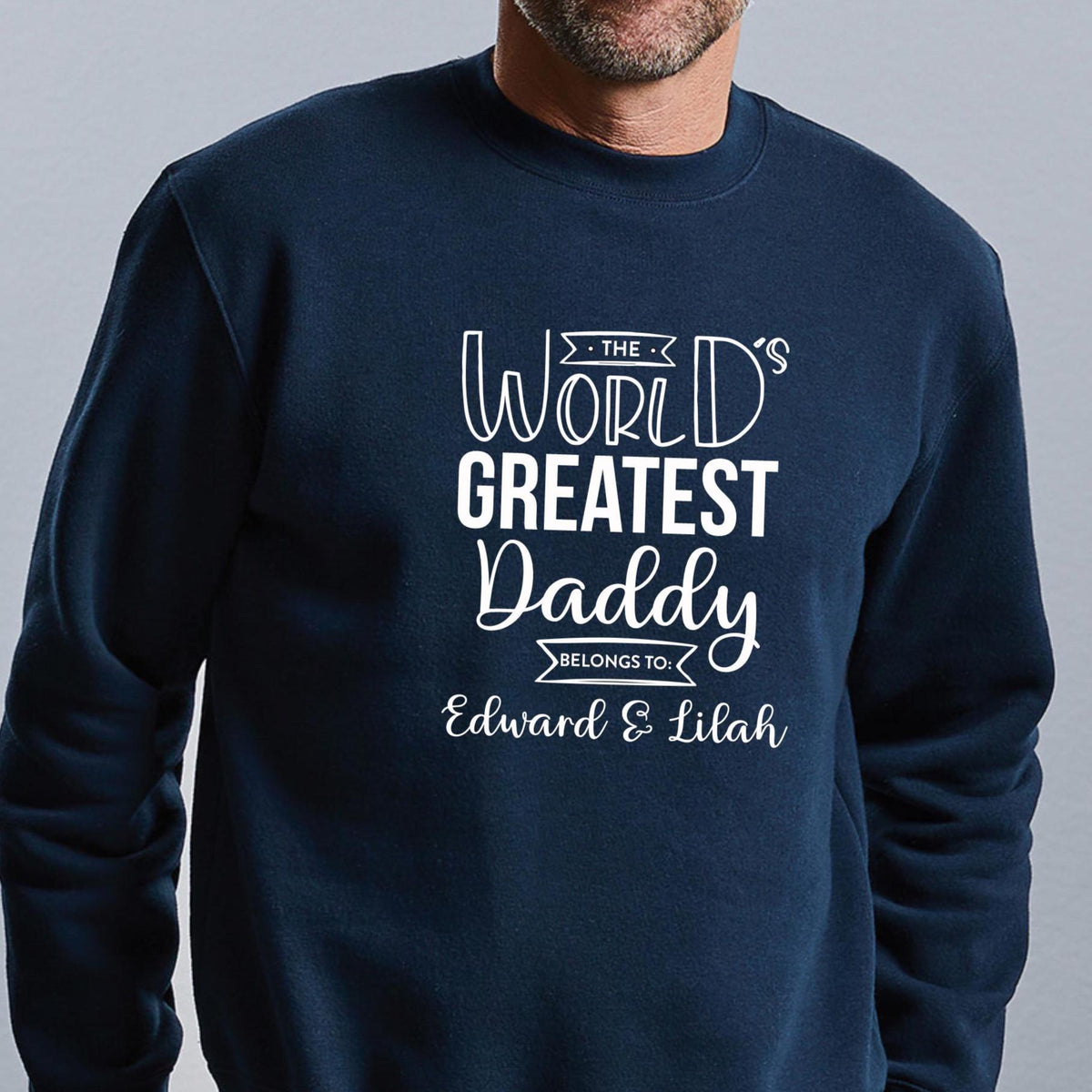 Personalised World's Greatest Daddy Jumper