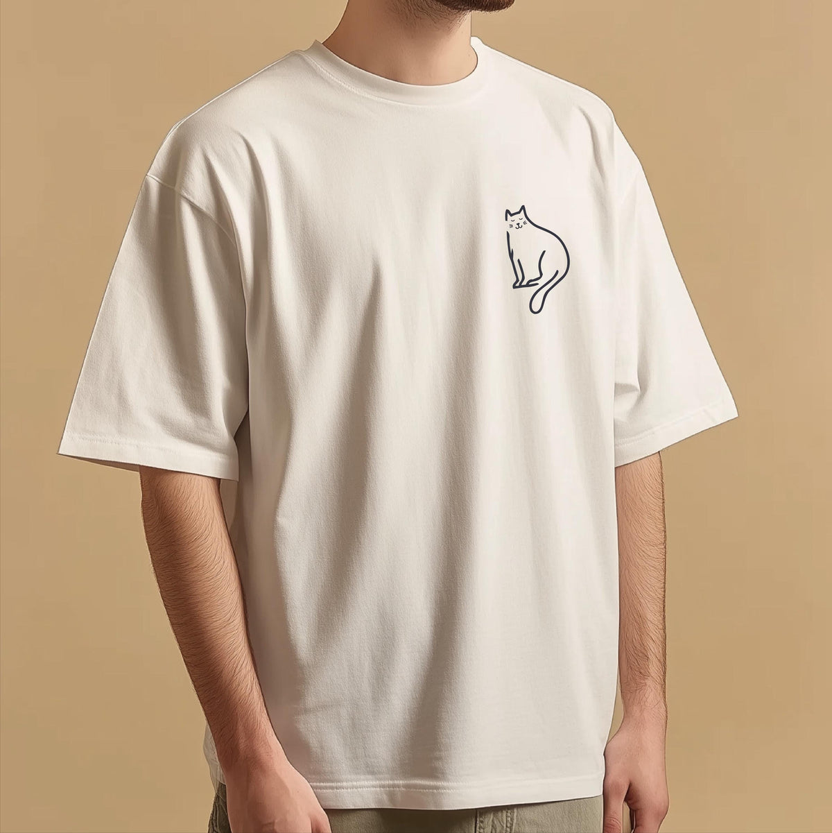 Personalised Coffee And Cats Club Graphic T Shirt