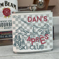 Personalised Apres Ski Club Hip Flask