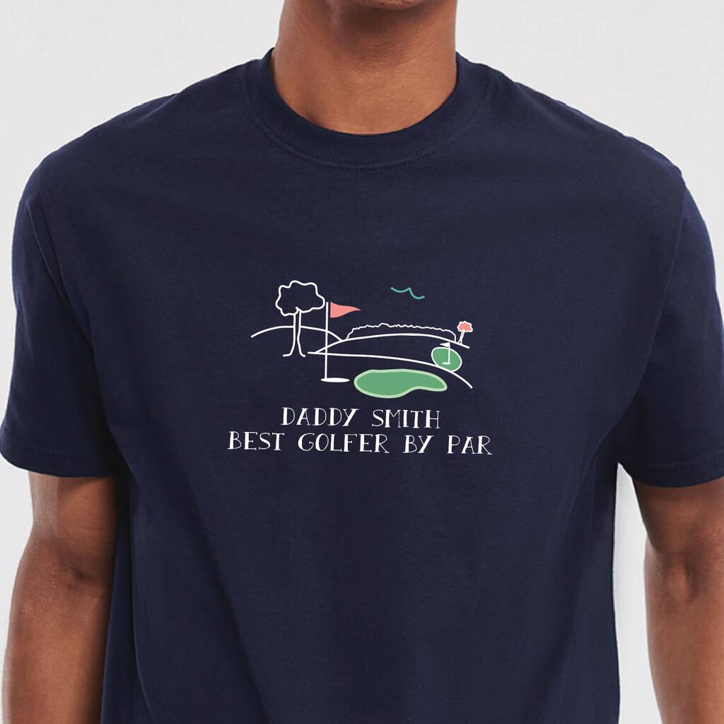 Personalised Best Golfer By Par T Shirt