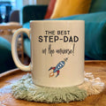 Personalised Best Step Dad In The Universe Mug