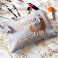 Personalised G Llama Rous Make Up Bag