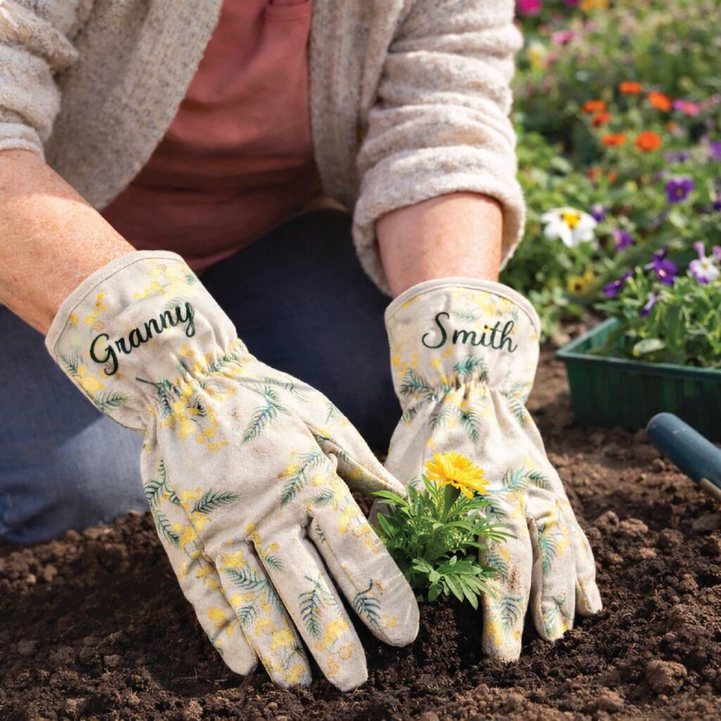 Personalised Gardening Gloves
