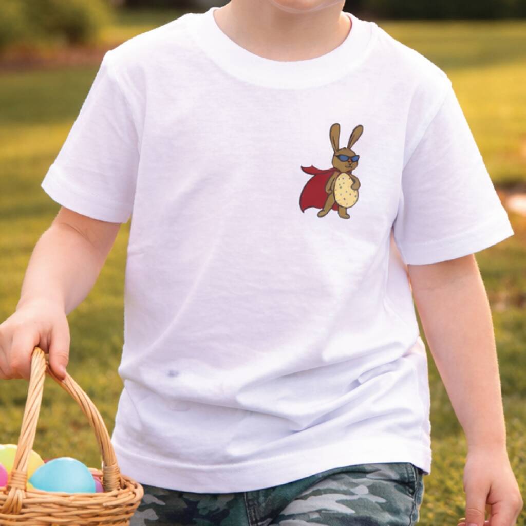 Daddy And Me Matching Easter Hero Bunny T Shirts