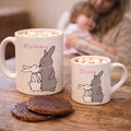 Personalised Mum And Me Matching Easter Bunny Mugs