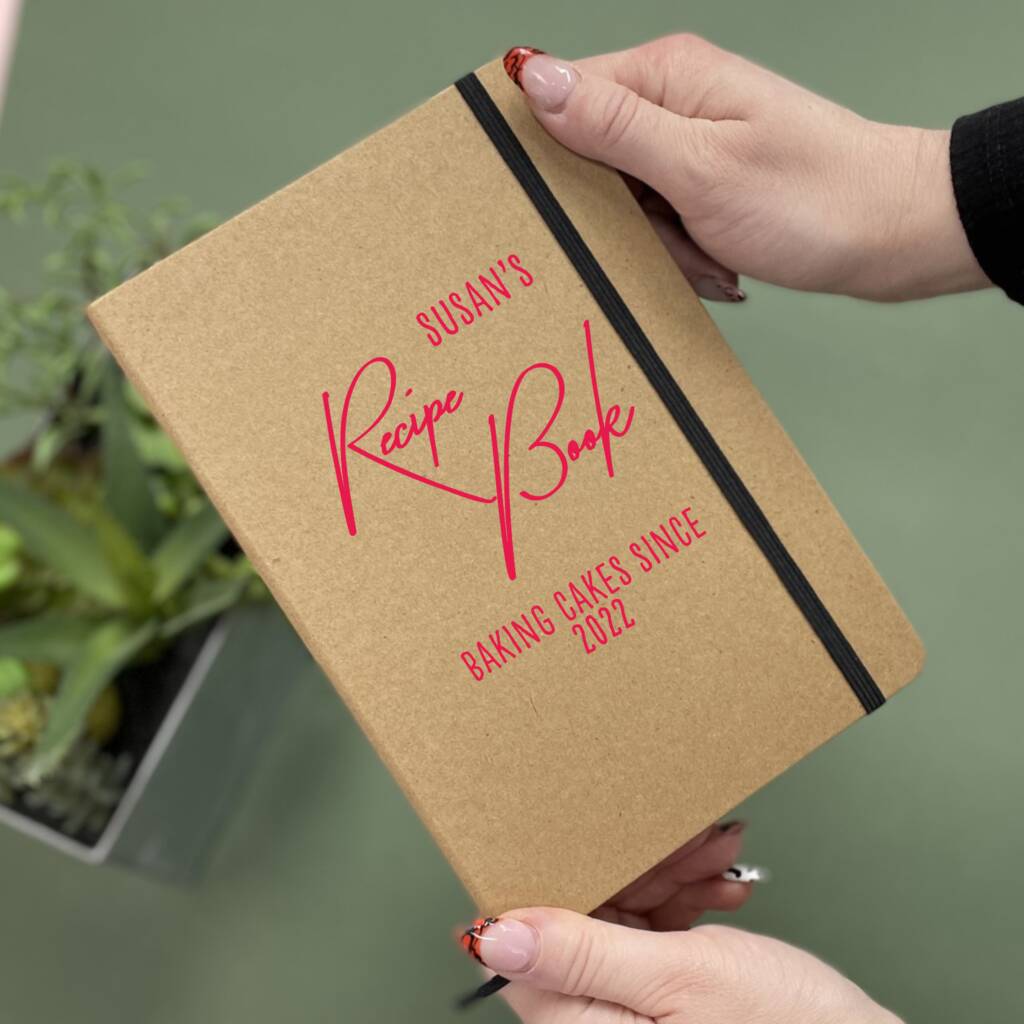 Personalised Recipe Notebook