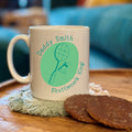 Personalised Shuttlecock Badminton Dad Mug