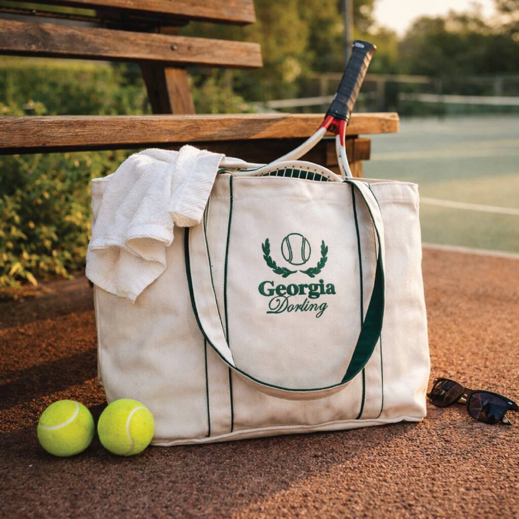 Personalised Tennis Bag
