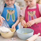 Personalised Upside Down Bunny Easter Apron For Kids